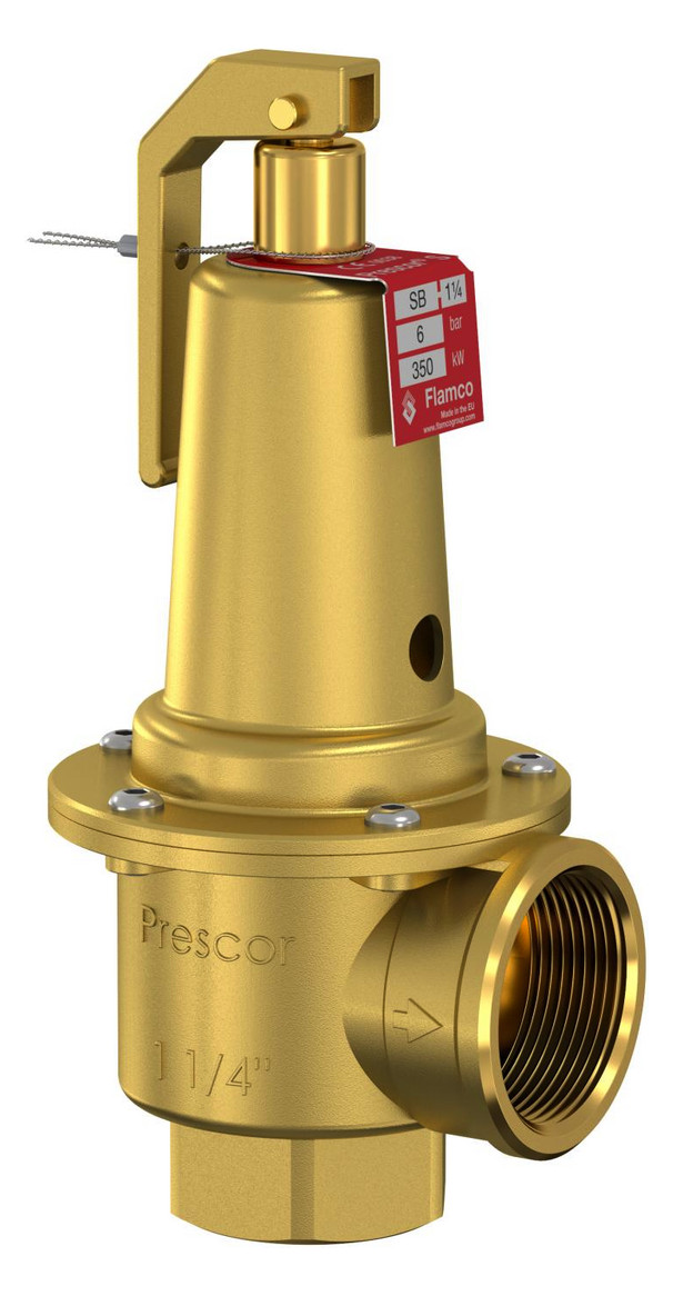 comfort-Membran-Sicherheitsventil A22 Eckform DN 32 (11/4 