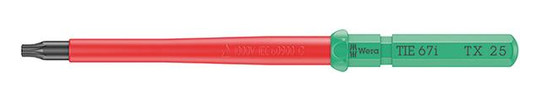 Wera-VDE-Wechselklinge KK67i TORX - T10