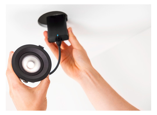 PLEJD Einbaustrahler mit Dimmer DWN-01-B 