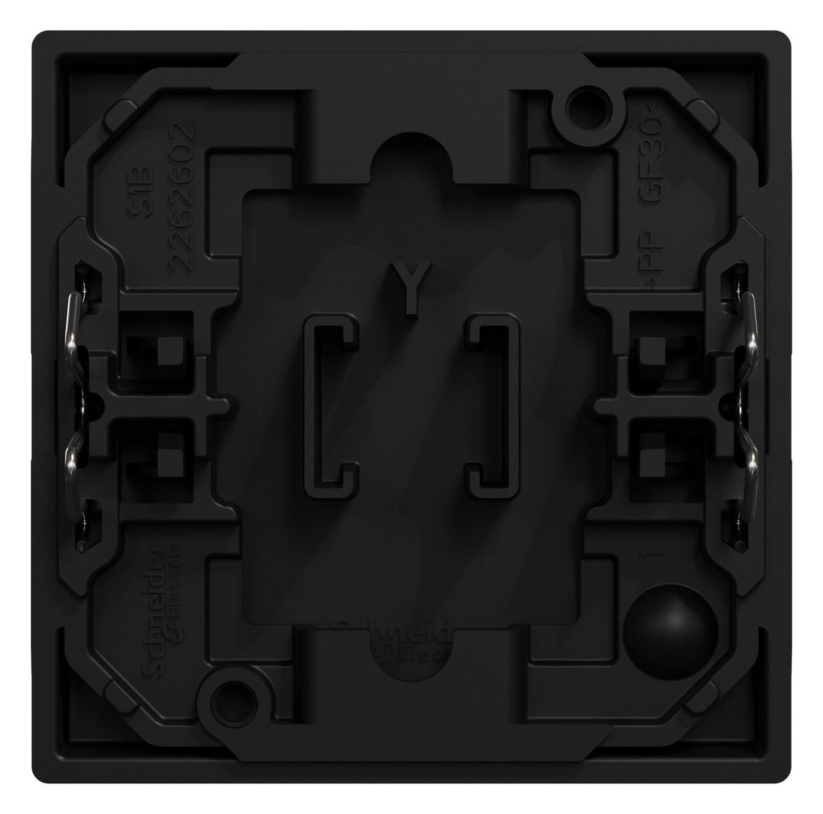 Wippe Schalter sw mt Klingel Symbol Klingel