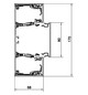 Geräteeinbaukanal Kst 170x68mm ver-ws RAL9016 GEB-K unbeh 9130qmm 2000mm