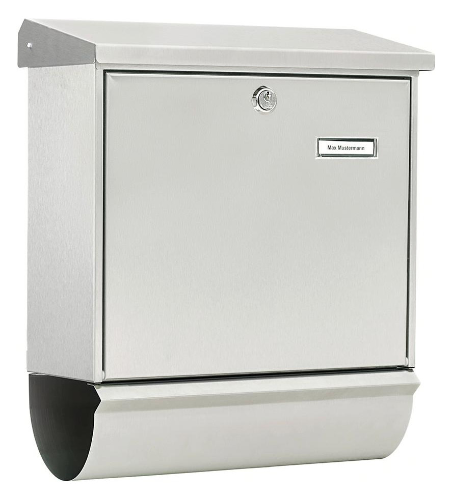 Bild Briefkasten Comfort-Set Edelstahl - BURG WÄCHTER-1