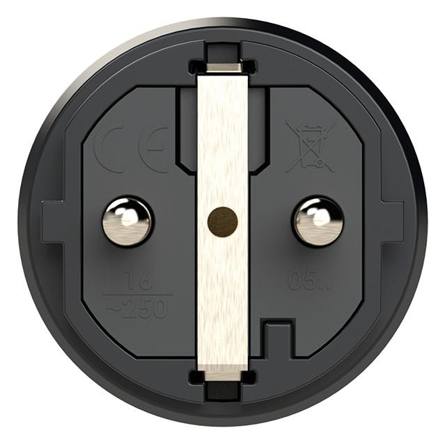 Bild Schutzkontaktstecker IP54 Vollgummi 16A / 250V AC / 3p (2P+E) - PCE-1