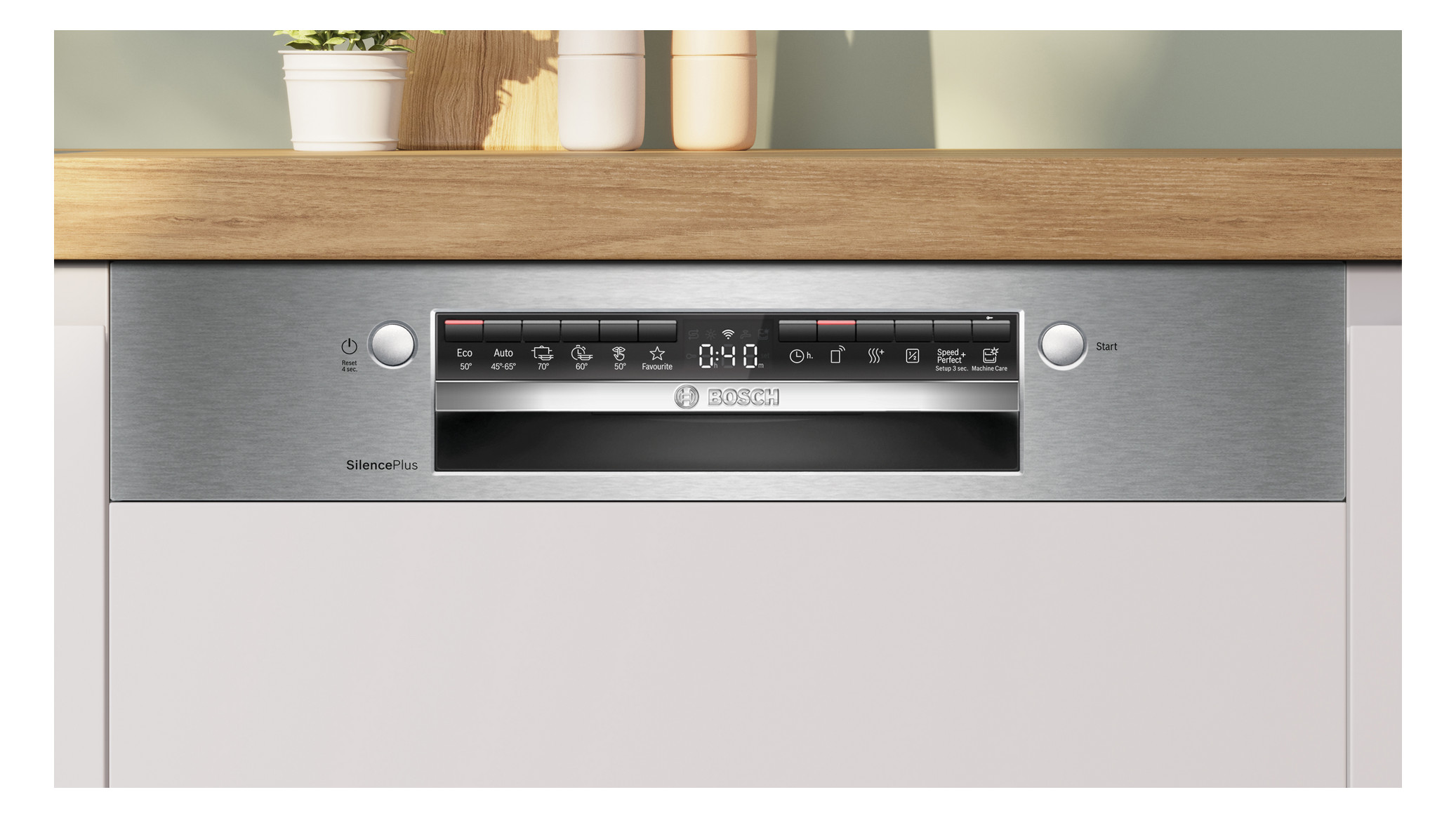 Geschirrspüler A edst integr B598mm 42dB 6prog BestSchub 815mm/o.Pl 14Gedecke