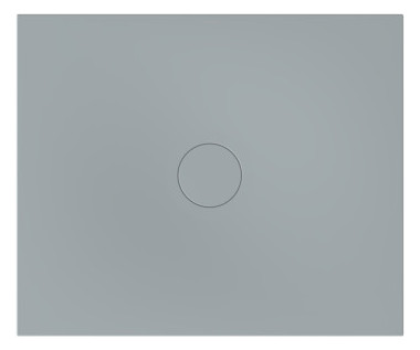 Bette Duschfliese BetteAir 1200 x 1000 mm, quartz, Rechteck, glasierter Titan-Stahl, mit Minimum-Täger