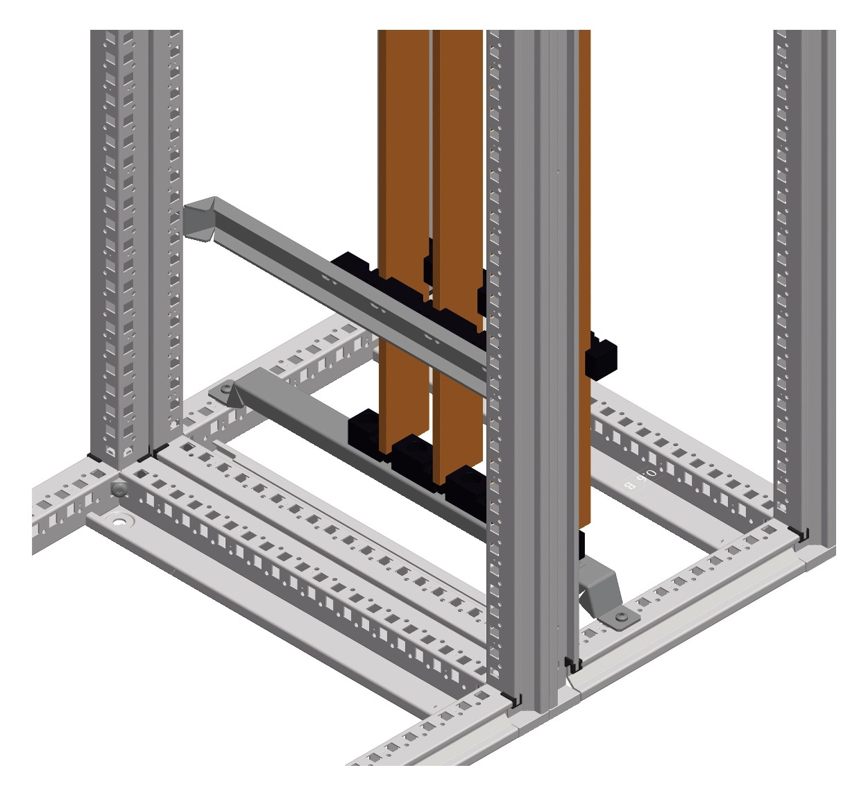 Sammelschiene 1400A fl 1675x60x10mm