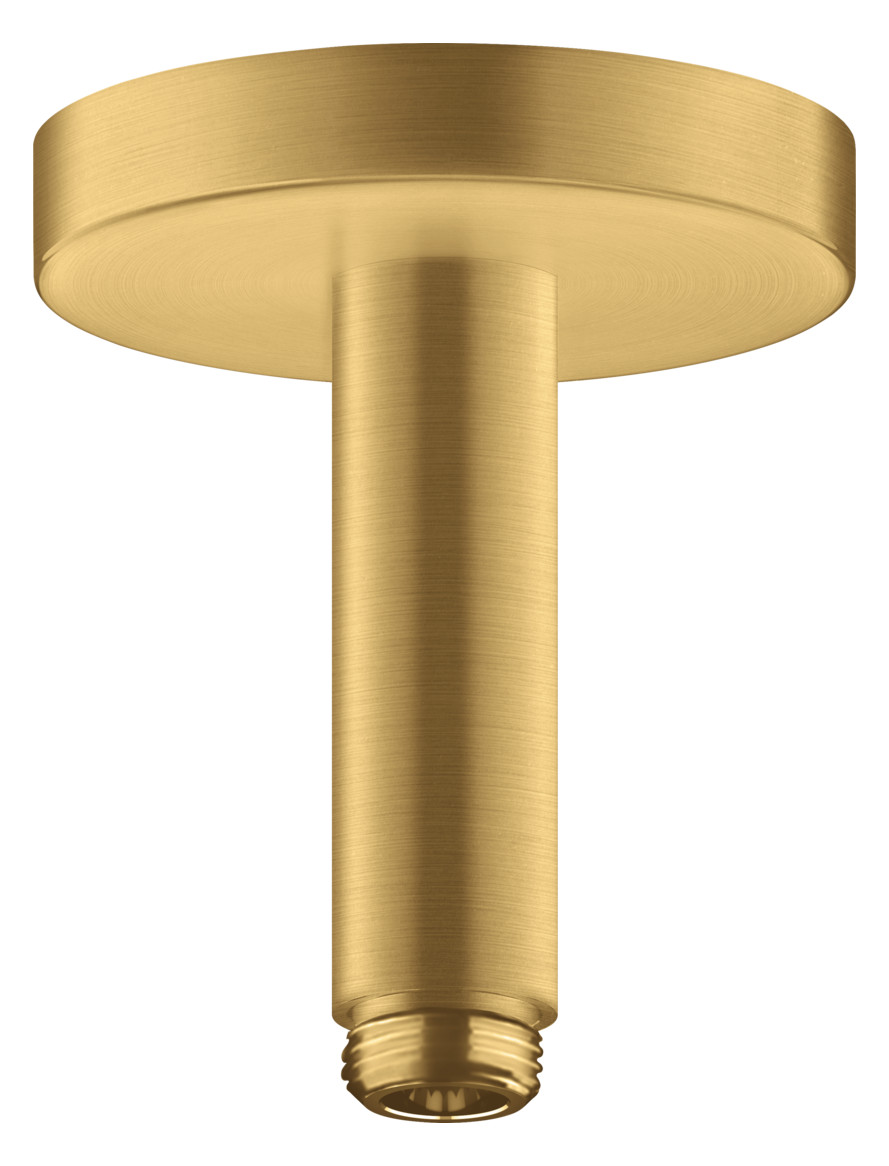hansgrohe Deckenanschluss Axor 100mm, rund, brushed gold optic
