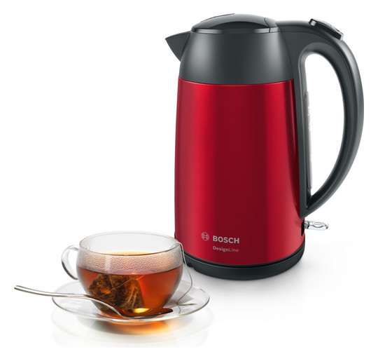 Wasserkocher 1,7l Edst DesignLine 2400W rt Anzeige:außen m.Sieb