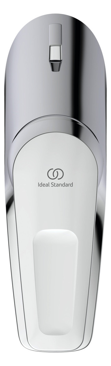 Ideal-Standard Waschtisch-Einhebelmischer CeraMix Blue mit Metall-Ablaufgarnitur, WELL 4 Sterne, chrom