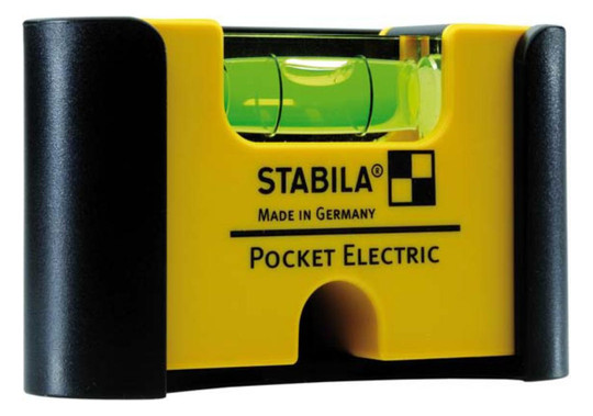 STABILA-Mini-Wasserwaage Pocket - Electric 7cm SB