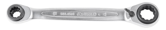 KSTools-GEARplus- Doppel-Ringratschenschlüssel 4 in...