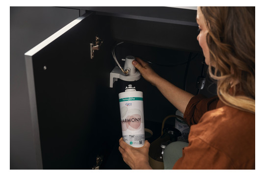 hansgrohe Spültisch-Einhebelmischer Aqittura M91 mit Ausziehauslauf, 1jet, Starter Set, mattschwarz
