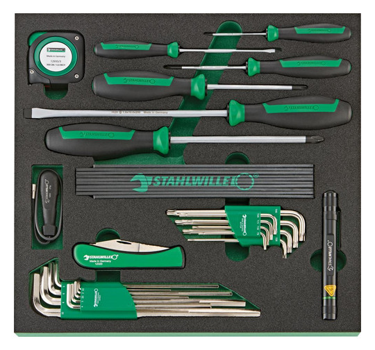 STAHLWILLE-Werkzeugmodul 2/3 Nr.TCS5 821/27 - 27-teilig,...