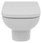 Ideal-Standard Wandtiefspül-WC-Paket i.life A ohne Spülrand, 36x54,5x33,5cm, weiß