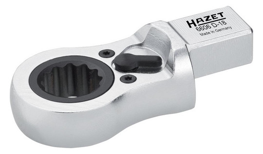 HAZET-Einsteck-Ratschenringschlüssel 6606D, 14x18mm...