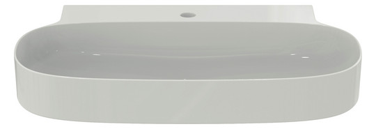 Ideal-Standard Waschtisch Linda-X 1 Hahnloch, ohne Überlauf, 75x50x13,5cm, weiß Ideal Plus