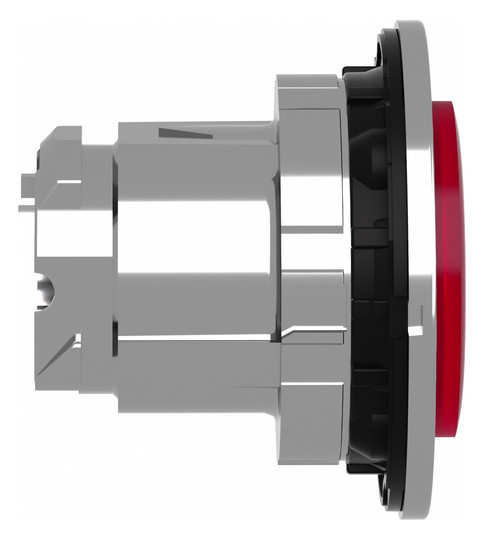 Drucktaster Front 1f rt bel.b Ø30,5mm rnd Geeignet für Beleuchtung IP66