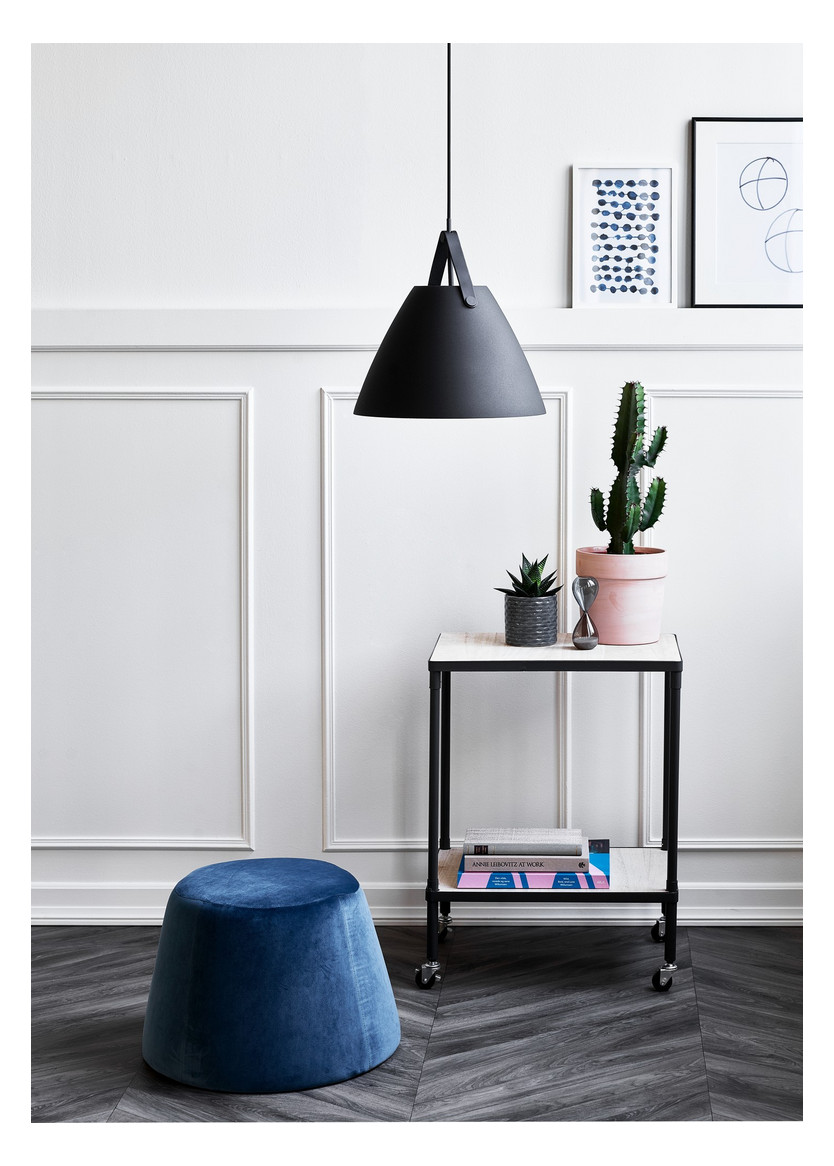 LED-Pendelleuchte 60W Strap36 sw E27 sym IP20 1LED LED austauschbar Ø360mm