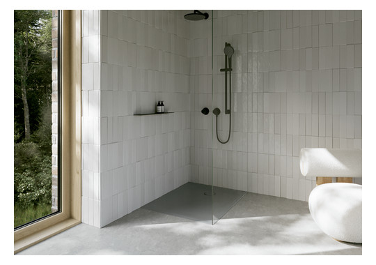 Duschwanne BetteUltra 1660 100x90x2,5cm, quartz