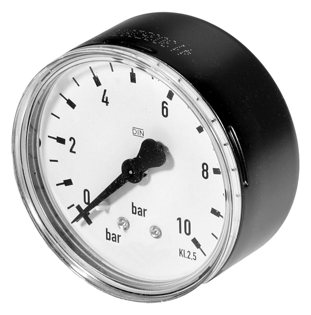 M07M-A-10BAR-MANOMETER ANSCHLUß HINTEN-1/4
