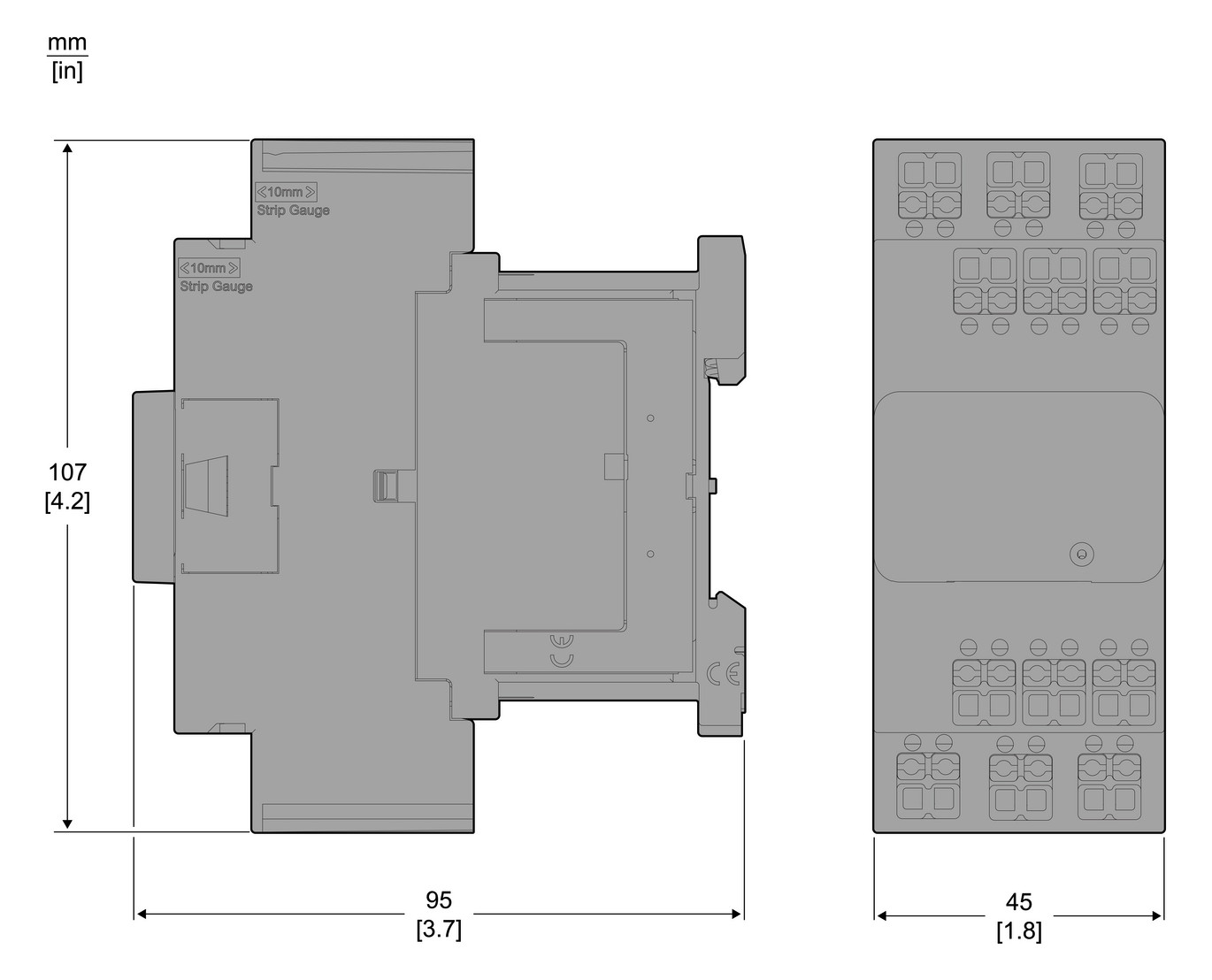 Leistungsschütz 4kW 3S 24VDC 9A 1S+1Ö/Hilf Leistungsschütz 4kW 3S 24VDC 9A 1S+1Ö/Hilf