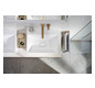 hansgrohe Handtuchhalter AddStoris Länge 445mm, zweiarmig, Wandmontage, Metall, brushed bronze
