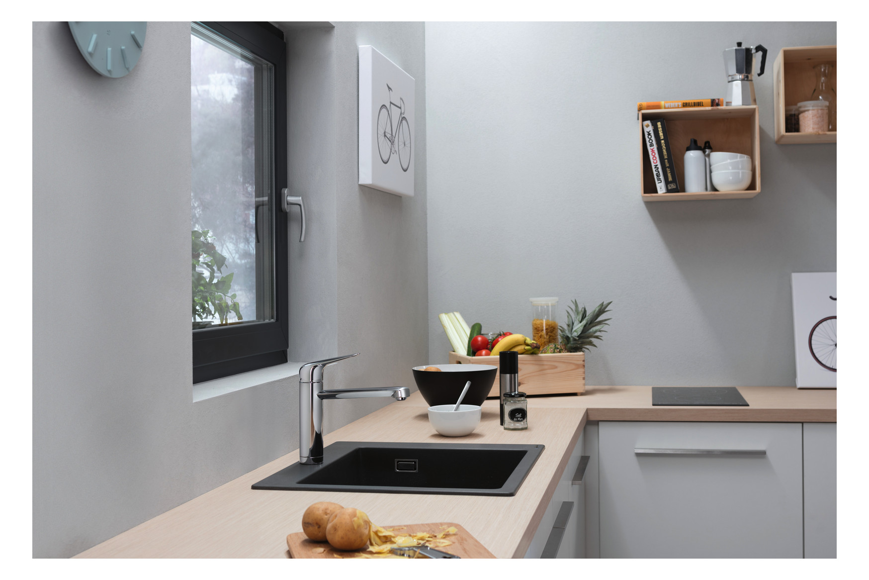 hansgrohe Schneidebrett F16, Eiche