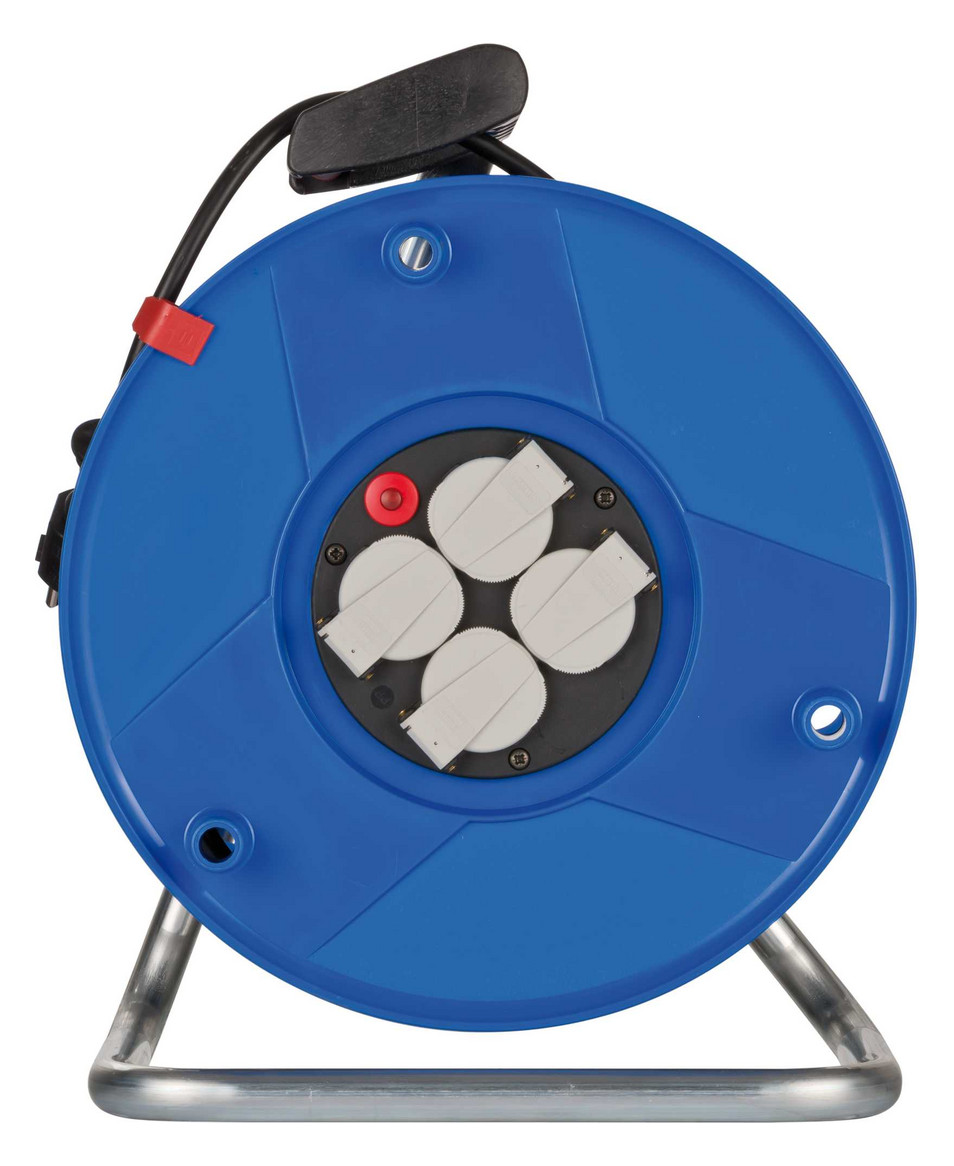 Kabeltrommel Kst 50m H05VV-F 3x1,5mm IP20 4xSteckdosen m.Tragerahmen Kabeltrommel Kst 50m H05VV-F 3x1,5mm IP20 4xSteckdosen m.Tragerahmen