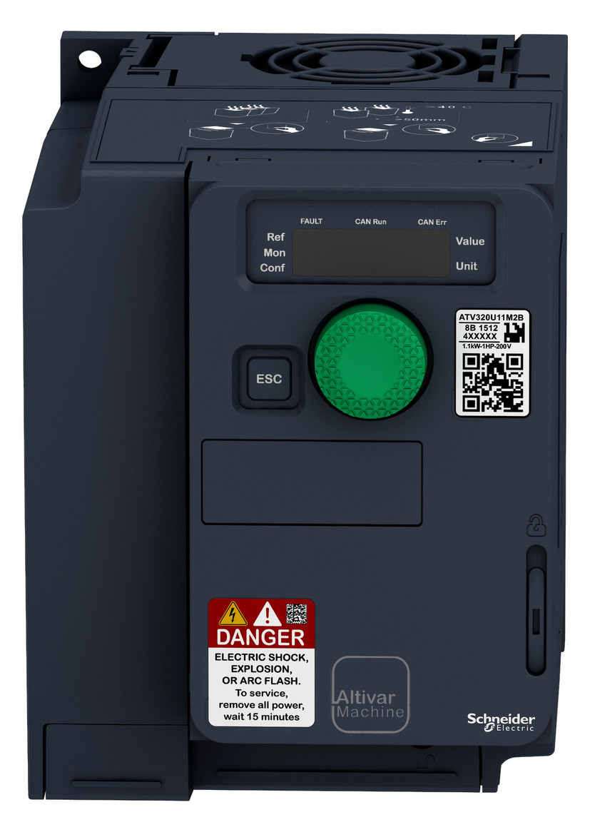 Frequenzumrichter lin=1,5 200-240V E1ph A3ph 599Hz 50/60Hz IP20 5%F 10%V