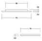 LED-Einbaustrahler 2,6W 3000K 180lm Konv ni mt 1LED Alu IP20 Ø/EB56mm
