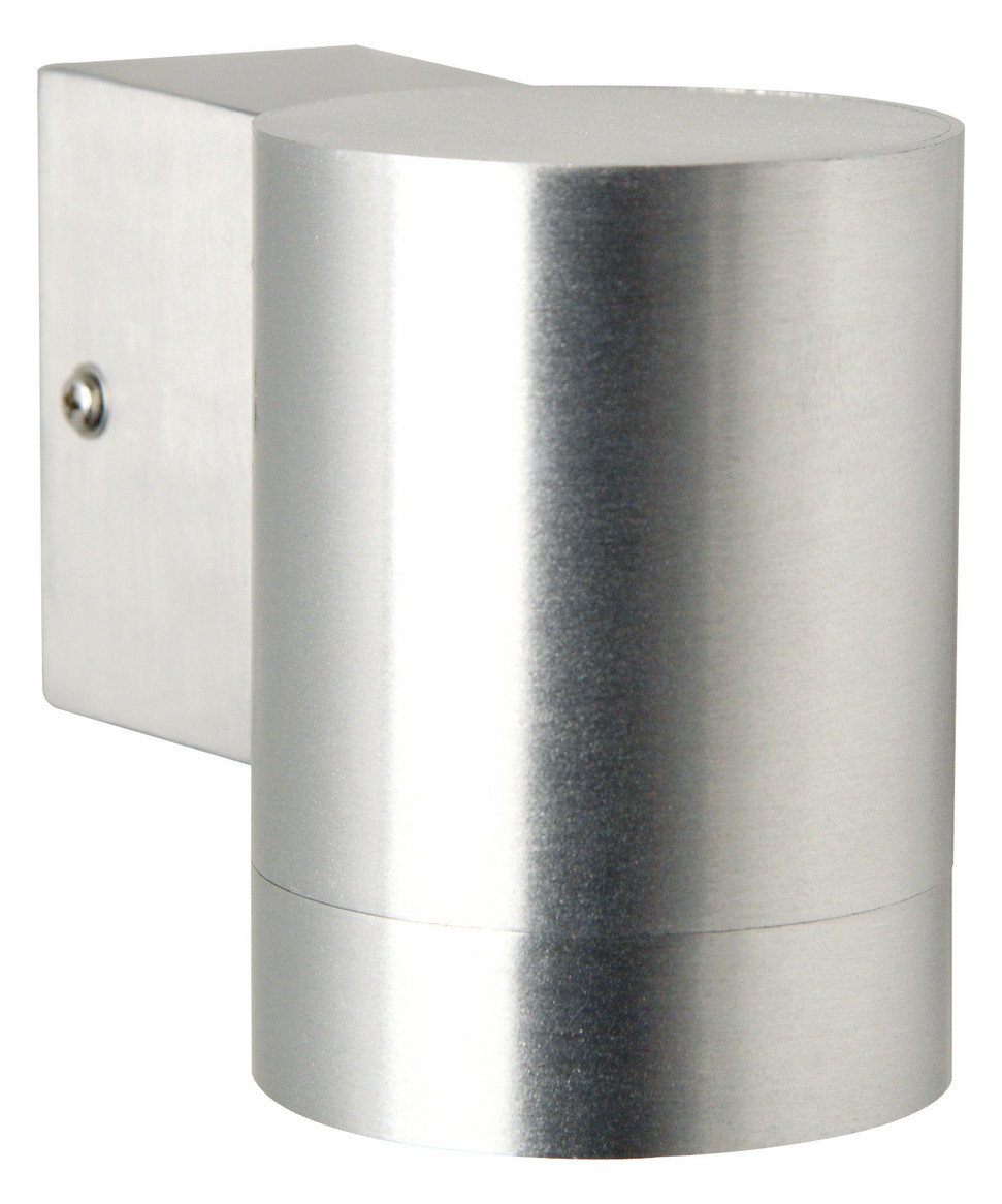 Wandanbauleuchte Tin Maxi 35W HV alu IP54 GU10 Ø76x105mm