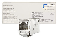 Modular-Buchse Cat6A RJ45 22-26AWG si Feldkonf Schirm f.Litzenleiter, VE:12er