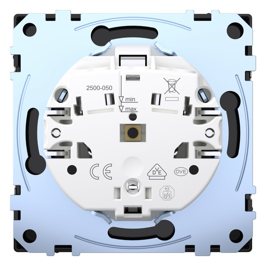 Steckdose 1f glz System Design UP IP20