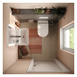hansgrohe Wand-WC EluPura Original S mit WC-Sitz, weiß, ohne HygieneEffect und SmartClean