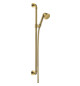 hansgrohe Brauseset Axor Front 900mm, mit Handbrause, 85mm, 1jet, polished gold optic