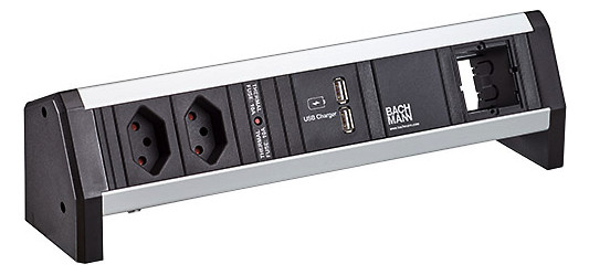 Bachmann DESK 2xCH 1xUSB        902.0578 