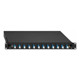Rutenbeck BL-Spleissbox 12xLC-D OS2 blau 