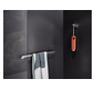 EMCO Badetuchhalter Cue 600 mm, schwarz