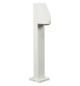 Pollerleuchte 50W GU10 ws Alu Gl_tr HV IP43