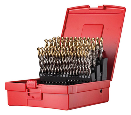 DORMER-Spiralbohrer-Satz, HSS, DIN338N, Typ A002 -...