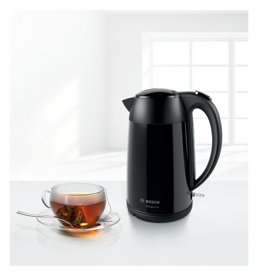 Wasserkocher 1,7l Edst DesignLine 2400W sw Anzeige:außen m.Sieb