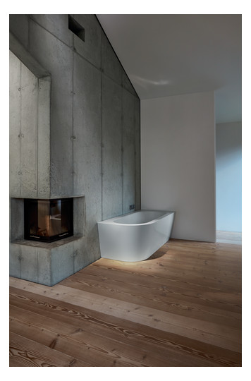 Badewanne BetteStarlet V Silhouette-6690 ebony, 175x80x42cm, mit Schürze