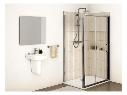 Ideal-Standard Waschtisch Connect Air 50x45x16cm, mit Hahnloch und Überlauf, weiß