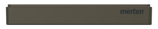 Rahmen 1f mokka metallic D-Life Metall f.GEB-K Unterputzmontage Edst