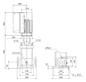 Grundfos Vertikale Kreiselpumpe CRE20-1 A-F-A-E-HQQE 3x380-500 60 HZ