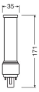 Ledvance DULUX LED D26 EM & AC MAINS V 