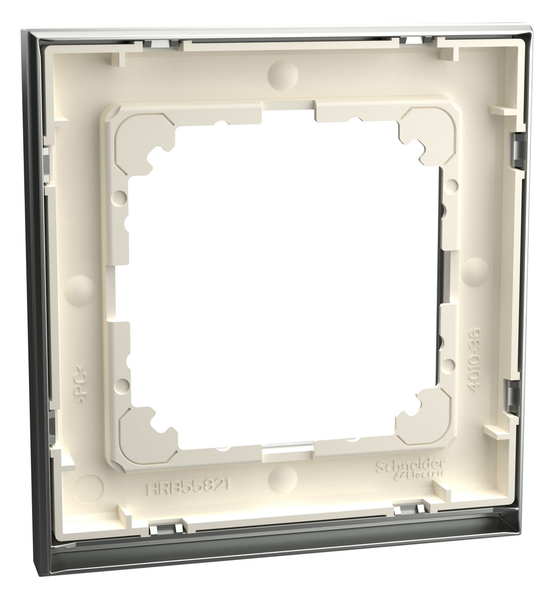 Rahmen 1f edst/alu mt M-Pure Decor Metall edelstahl/aluminium f.GEB-K Rahmen 1f edst/alu mt M-Pure Decor Metall edelstahl/aluminium f.GEB-K