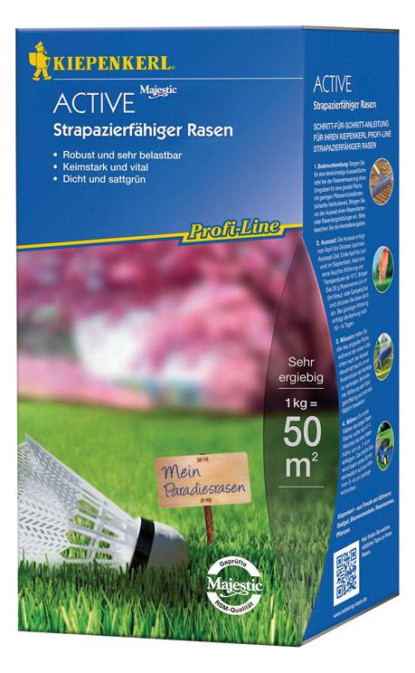 Bild Strapazier-Rasen 1 kg Profi-Line Active - Kiepenkerl-0