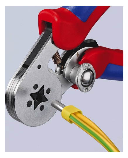 Presszange mech 180mm versch.Eins 0,08-16qmm AWG28-6