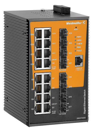 Weidmüller IE-SW-AL24M-16GT-8GESFP 